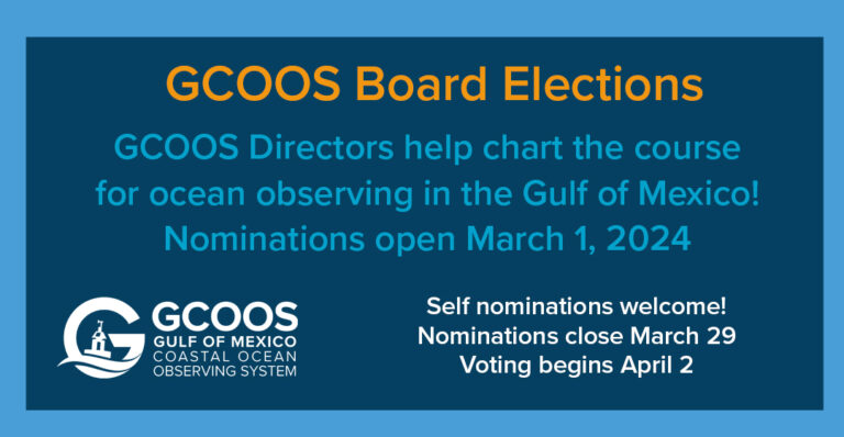 GCOOS Board Elections 2024