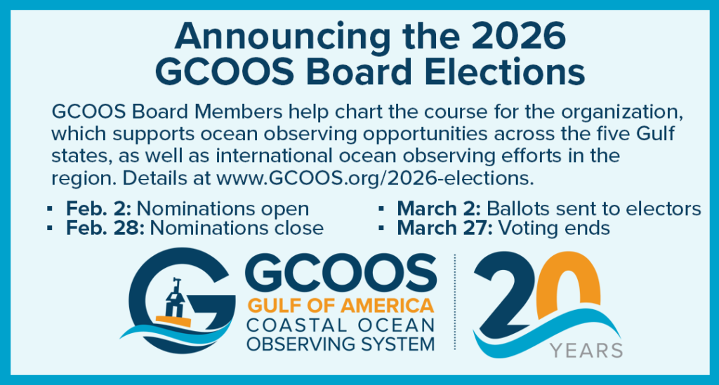 GCOOS Board Elections